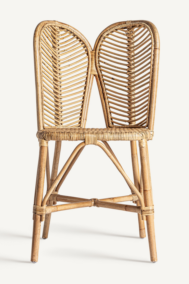 Rattan Double-Back Accent Chair | Vical Home Noale | Oroatrade.com