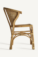 Rattan Curved Dining Chair | Vical Home Nalles | Oroatrade.com