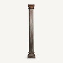 Rustic Brown Teak Column | Vical Home Aceline
