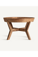 Teak Round Side Table | Vical Home Aups | Oroatrade.com