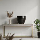 Black Ceramics Plant Pots (2) | Vical Home Gaye | Oroatrade.com