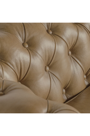 Brown Leather 3-Seater Chesterfield Sofa | Vical Home Elkins | Oroatrade.com