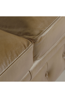 Brown Leather 3-Seater Chesterfield Sofa | Vical Home Elkins | Oroatrade.com