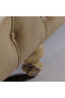 Brown Leather 4-Seater Chesterfield Sofa | Vical Home Elkins | Oroatrade.com