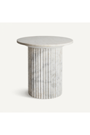 Ridged Pillar Base Side Table | Vical Home Esches | Oroatrade.com