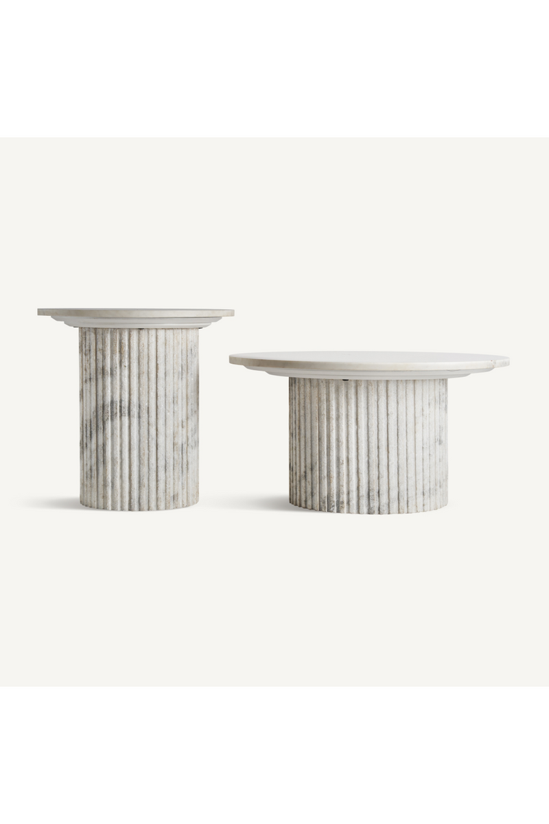 White Marble Coffee Table | Vical Home Esches | Oroatrade.com