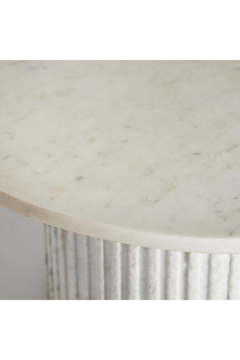 White Marble Coffee Table | Vical Home Esches | Oroatrade.com