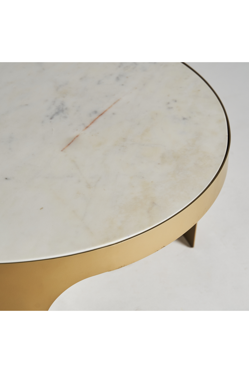 Round Gold Coffee Table | Vical Home Dijon | Oroatrade.com