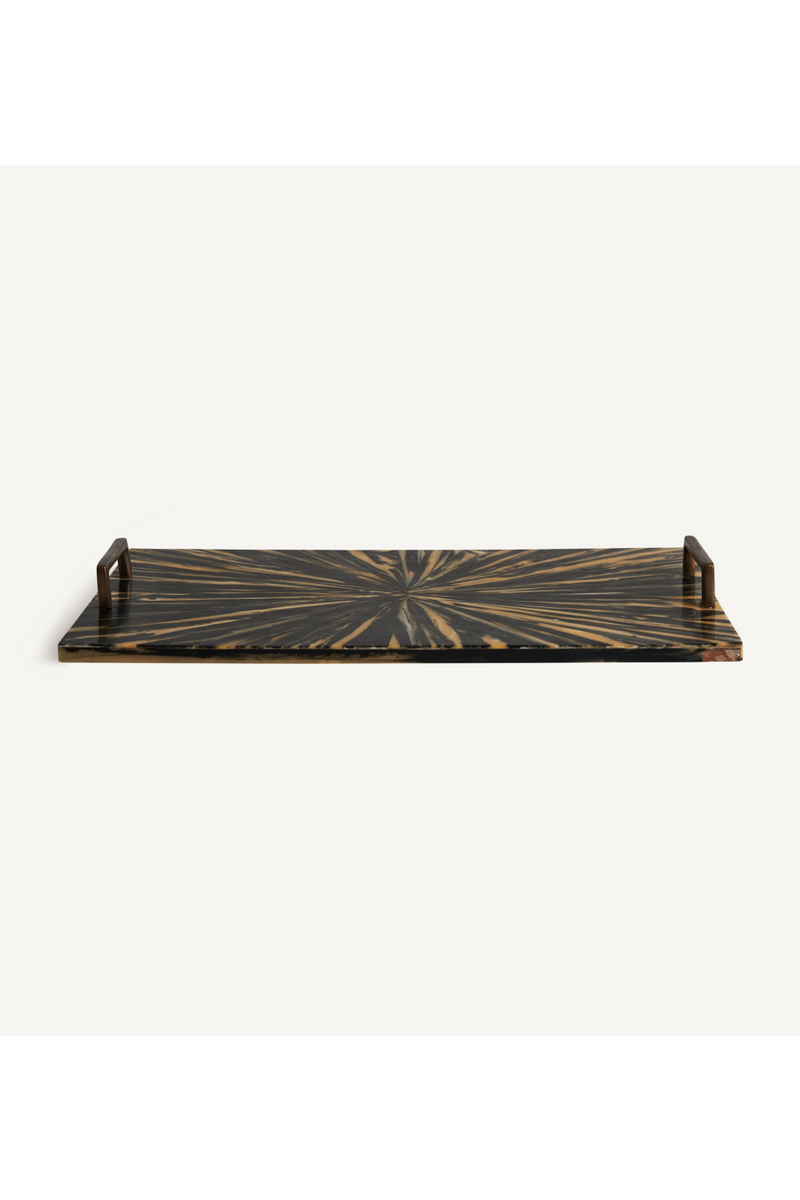 Black And Gold Tray | Vical Home Blene | Oroatrade.com