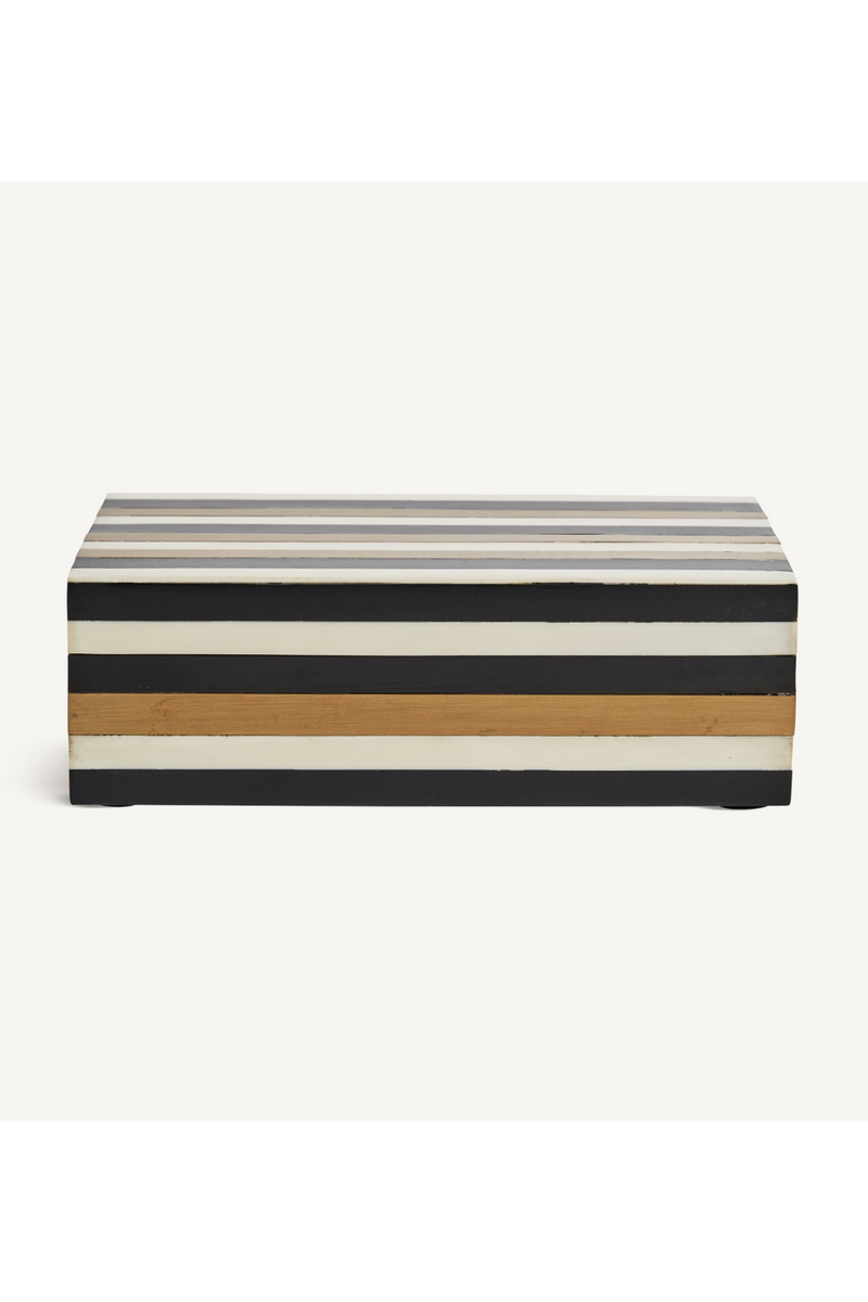 Stripes Rectangular Box | Vical Home Rahel | Oroatrade.com