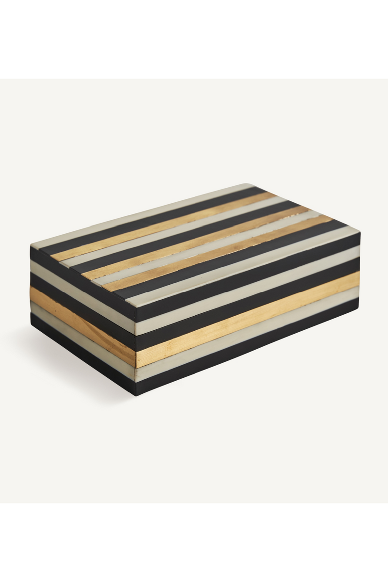 Stripes Rectangular Box | Vical Home Rahel | Oroatrade.com