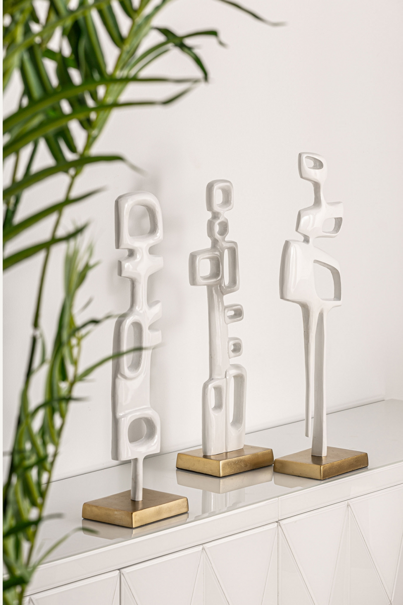 White Aluminum Decor Figure | Vical Home Hubble | Oroatrade.com