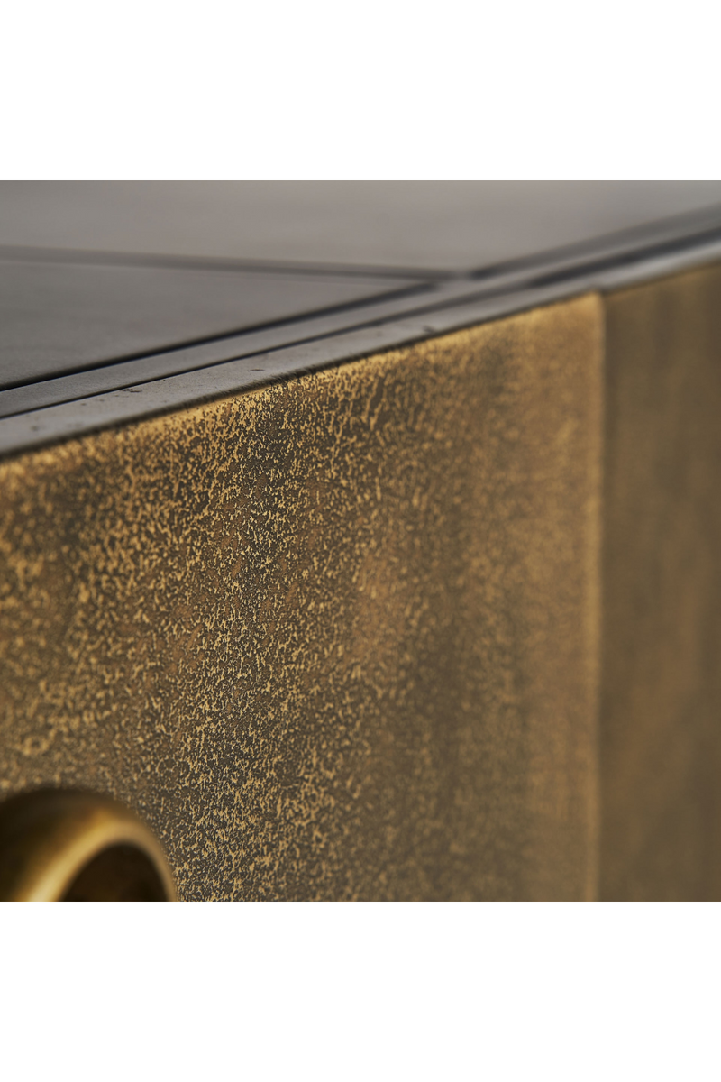 Antique Gold 4-Door Sideboard | Vical Home Bouloire | Oroatrade.com