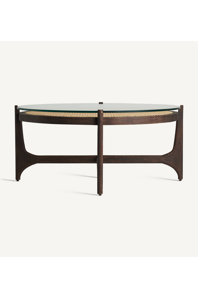 Rattan Detail Coffee Table | Vical Home Nossen | Oroatrade.com