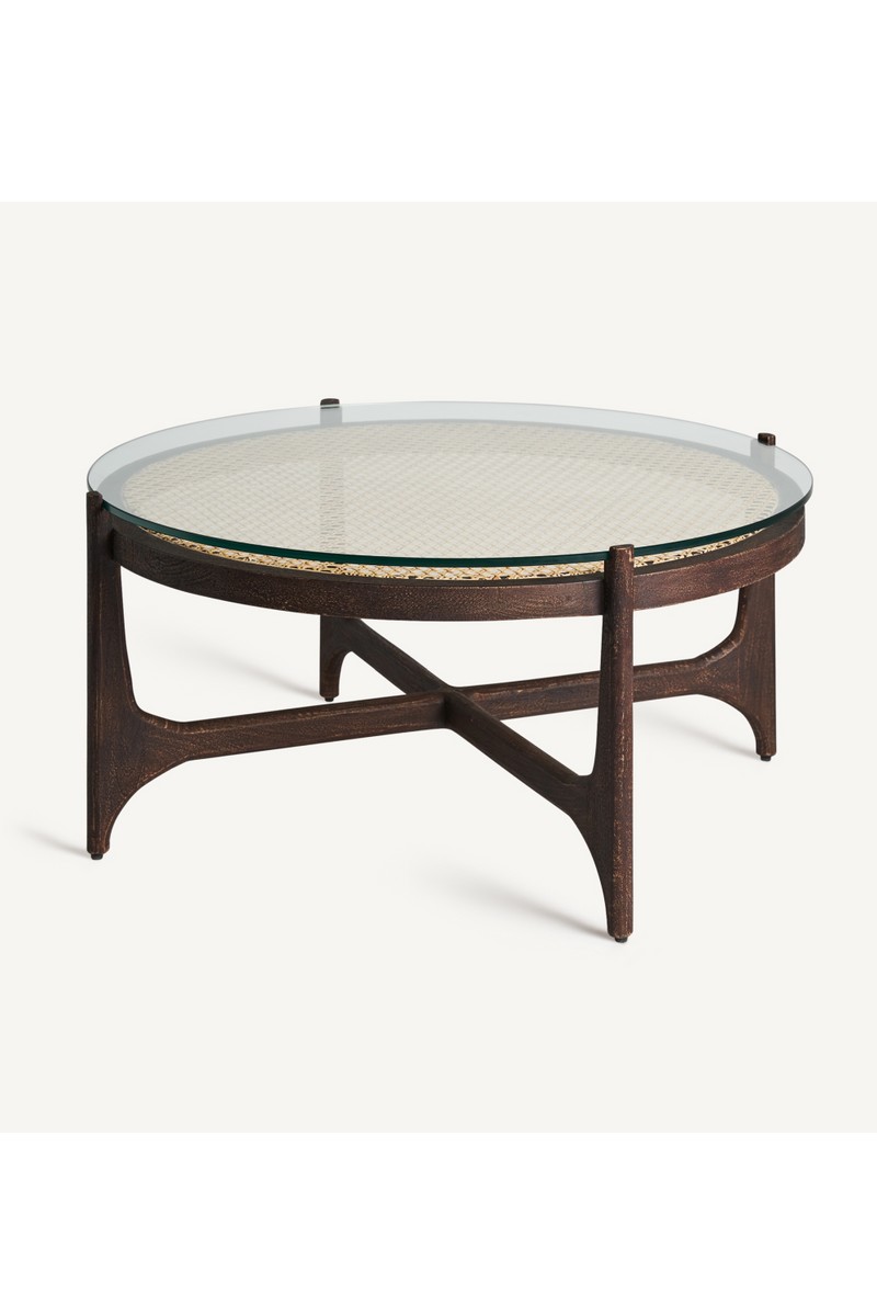 Rattan Detail Coffee Table | Vical Home Nossen | Oroatrade.com