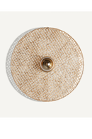 Rattan Round Wall Lamp | Vical Home Macey | Oroatrade.com