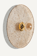 Rattan Round Wall Lamp | Vical Home Macey | Oroatrade.com