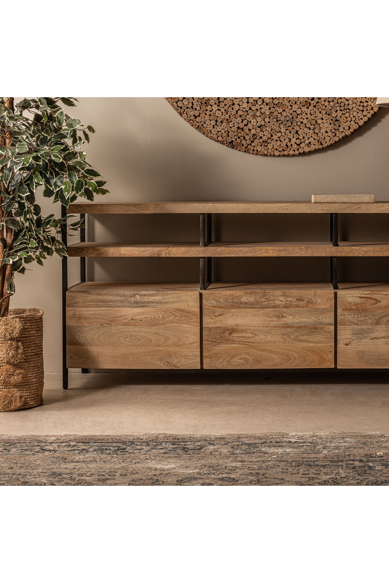 Wooden Industrial Style Sideboard | Vical Home Celle | Oroatrade.com