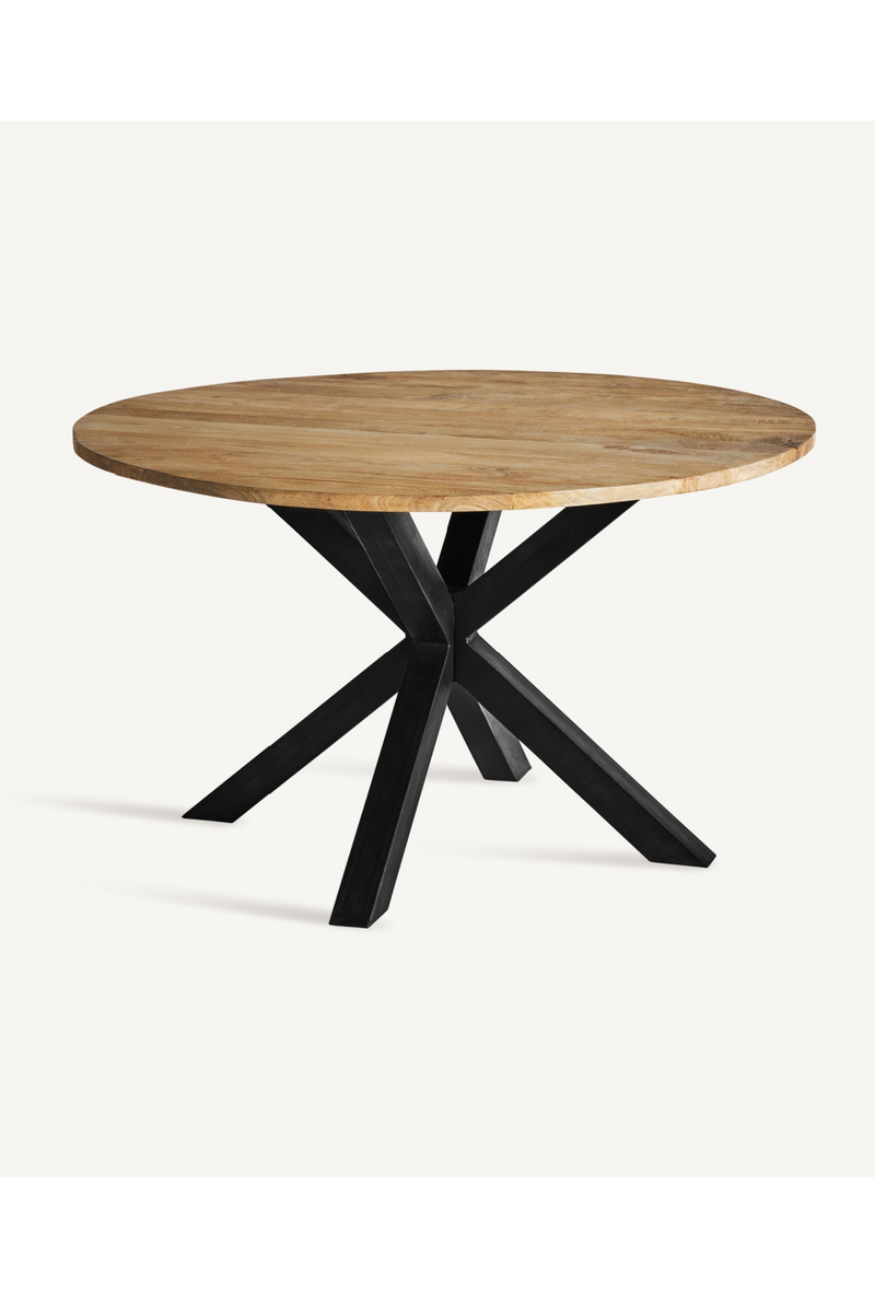 Mango Wood Round Dining Table | Vical Home Viborg | Oroatrade.com