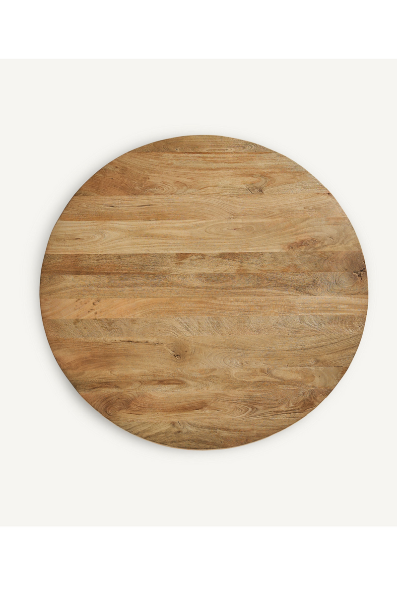 Mango Wood Round Dining Table | Vical Home Viborg | Oroatrade.com