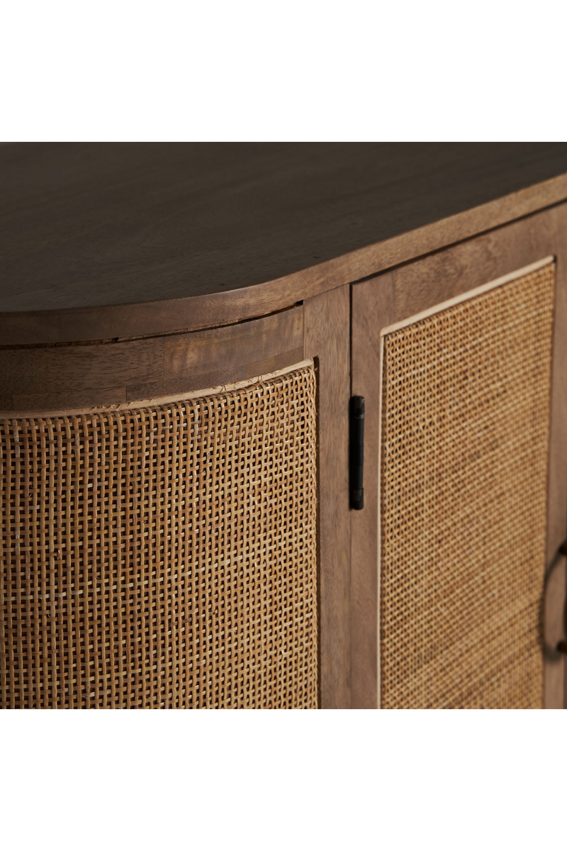 4-Door Rattan Sideboard | Vical Home Holeby | Oroatrade.com