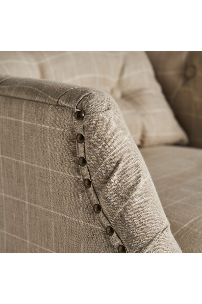 Beige Tufted Armchair | Vical Home Morbier | Oroatrade.com