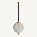 Crystal Beads Round Pendant Lamp | Vical Home Pluwig