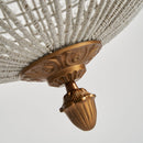 Crystal Beads Round Pendant Lamp | Vical Home Pluwig