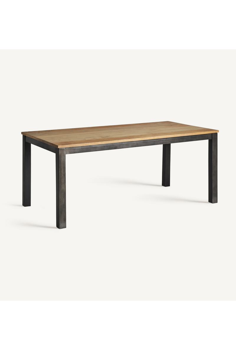 Two-Toned Rectangular Dining Table | Vical Home Courry | Oroatrade.com