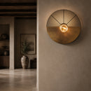 Gold Round Wall Lamp | Vical Home Hell