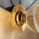 Gold Round Wall Lamp | Vical Home Hell