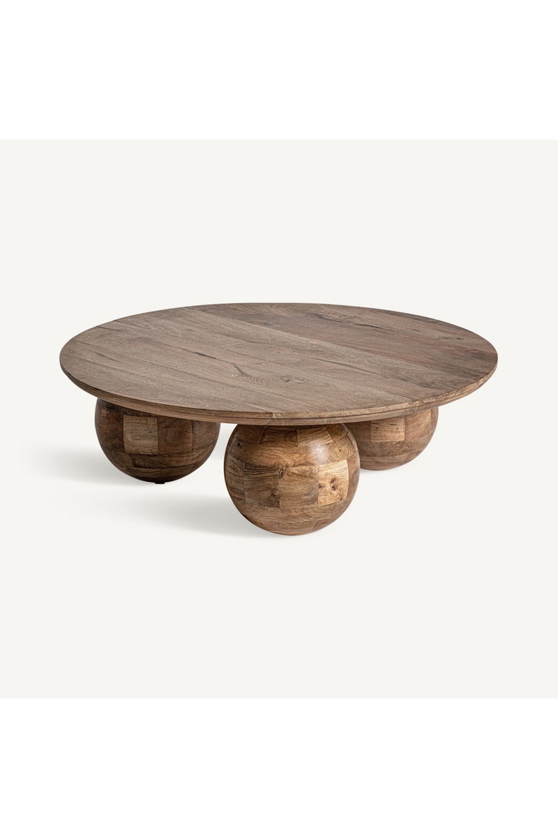 Wooden Spheres Coffee Table | Vical Home Bocksberg | Oroatrade.com