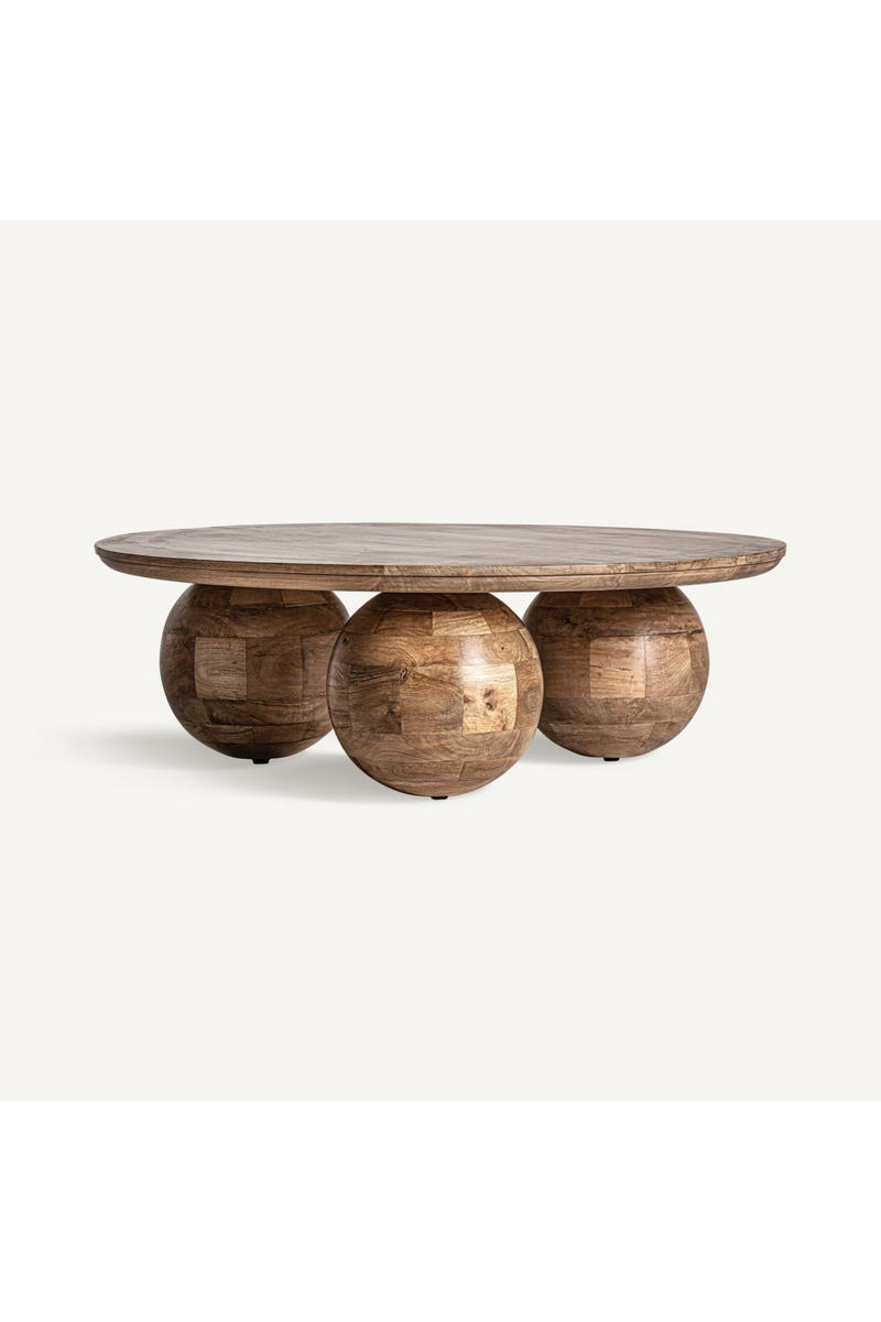 Wooden Spheres Coffee Table | Vical Home Bocksberg | Oroatrade.com