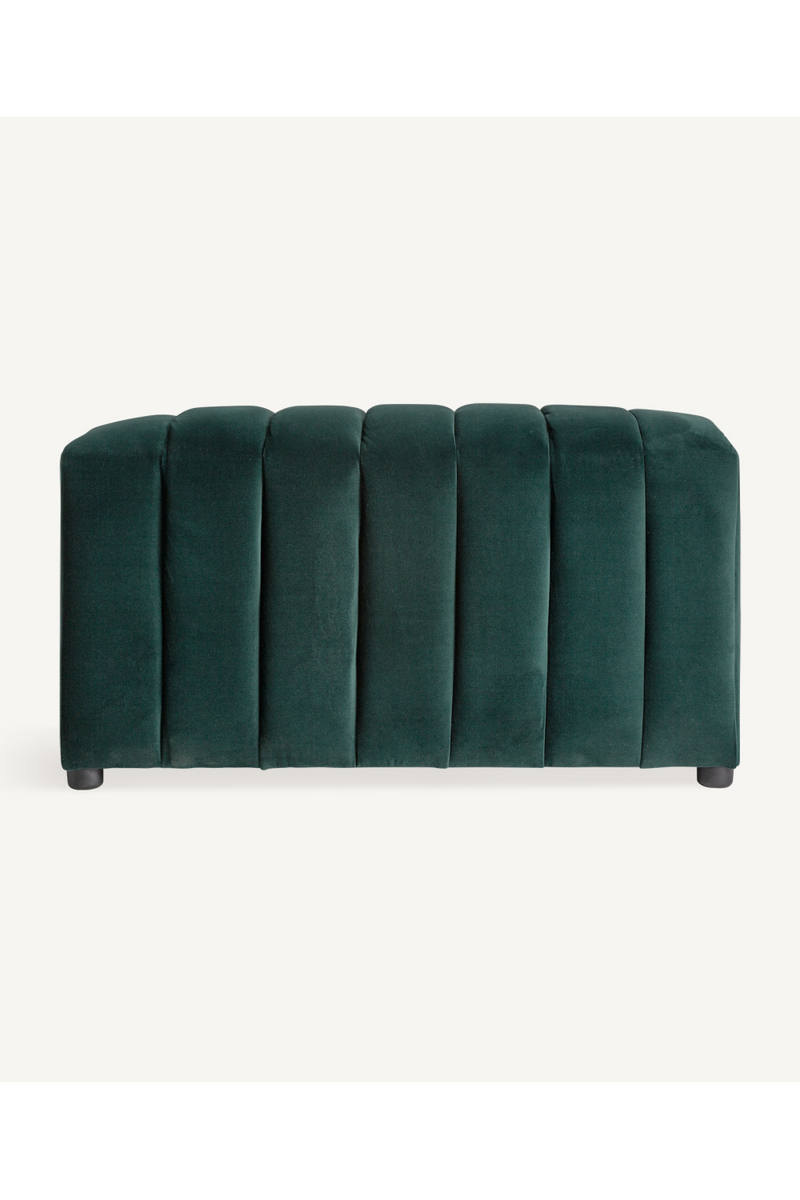 Velvet Channeled Ottoman | Vical Home Marsa | Oroatrade.com