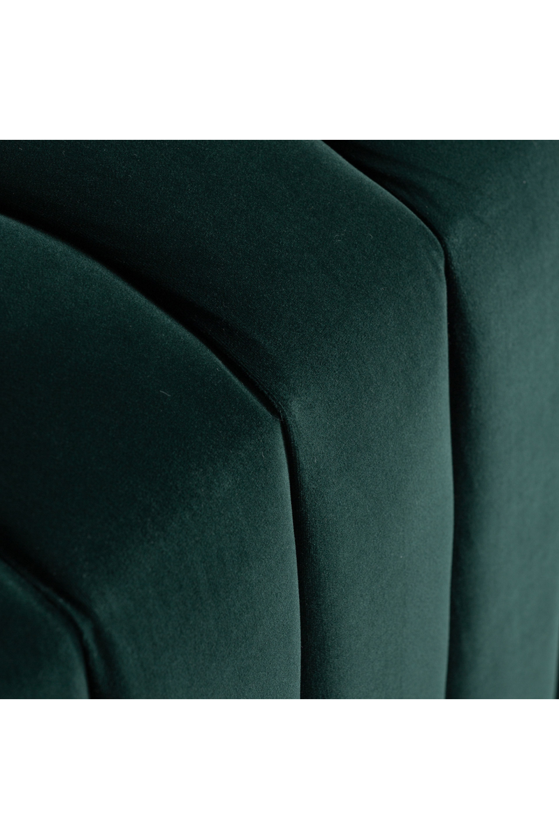 Velvet Channeled Ottoman | Vical Home Marsa | Oroatrade.com