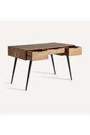 Mango Wood 3-Drawer Desk | Vical Home Sered | Oroatrade.com