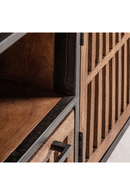 4-Door Mango Wood Media Unit | Vical Home Gaffney | Oroatrade.com