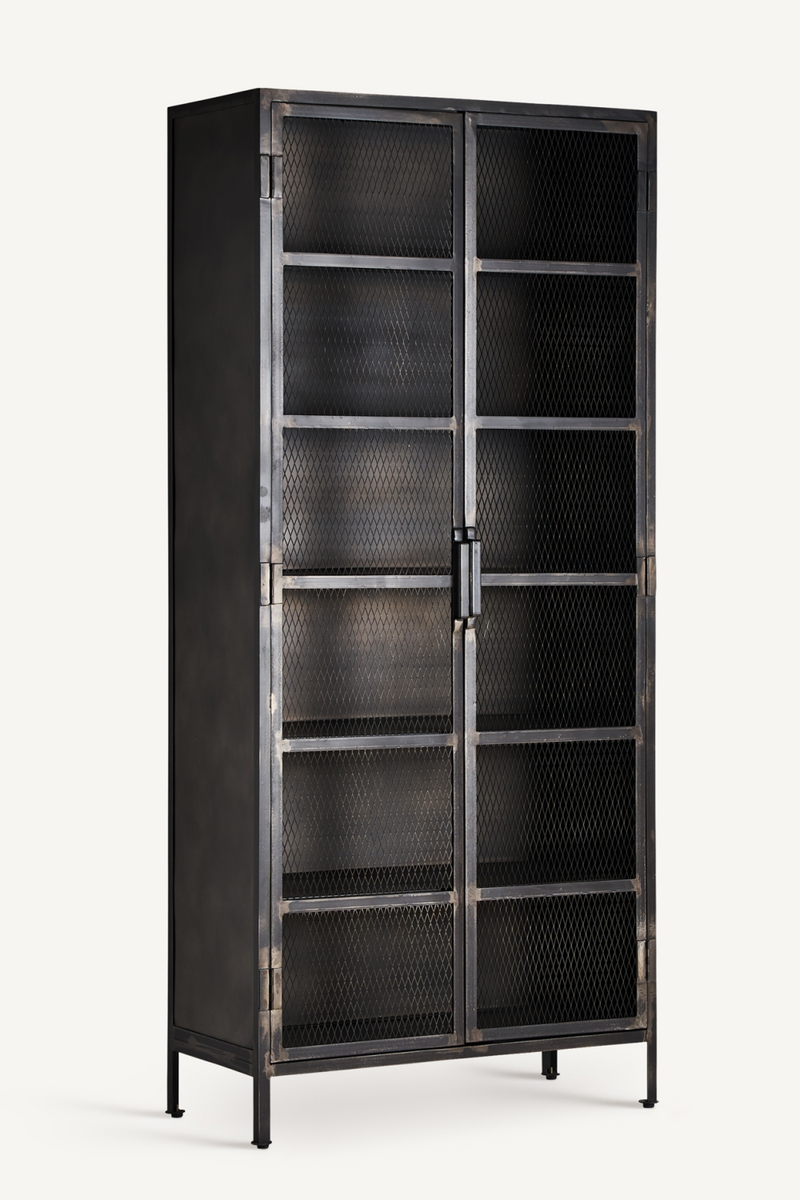 Industrial Black Display Cabinet | Vical Home Vyhne | Oroatrade.com