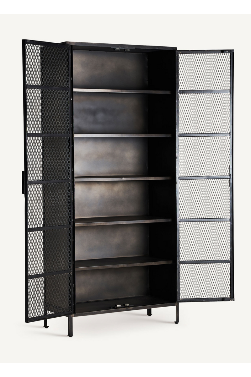 Industrial Black Display Cabinet | Vical Home Vyhne | Oroatrade.com