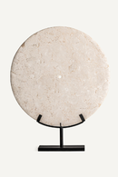 Cream Marble Round Decorative Object | Vical Home | Oroatrade.com