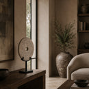Cream Marble Round Decorative Figure | Vical Home