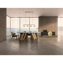 Hospitality furniture - Gold 4-Light Linear Pendant Lamp - www.oroatrade.com