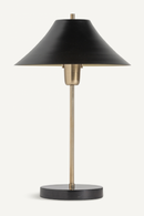 Black Conical Table Lamp | Vical Home Julie | Oroatrade.com