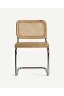 Rattan Cane Cantilevered Dining Chair (2) | Vical Home Sins | Oroatrade.com