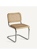 Rattan Cane Cantilevered Dining Chair (2) | Vical Home Sins | Oroatrade.com