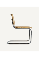 Rattan Cane Cantilevered Dining Chair (2) | Vical Home Sins | Oroatrade.com