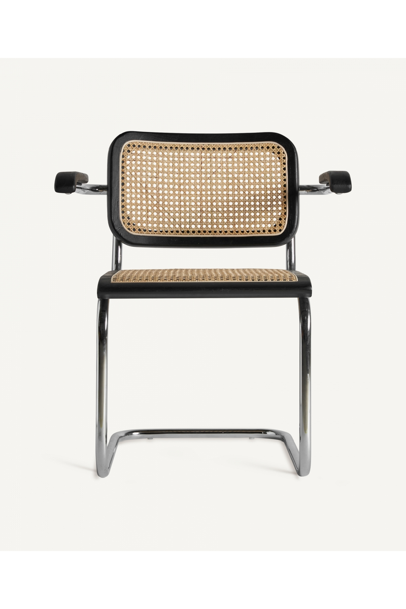 Rattan Cane Cantilevered Armchair | Vical Home Sins | Oroatrade.com