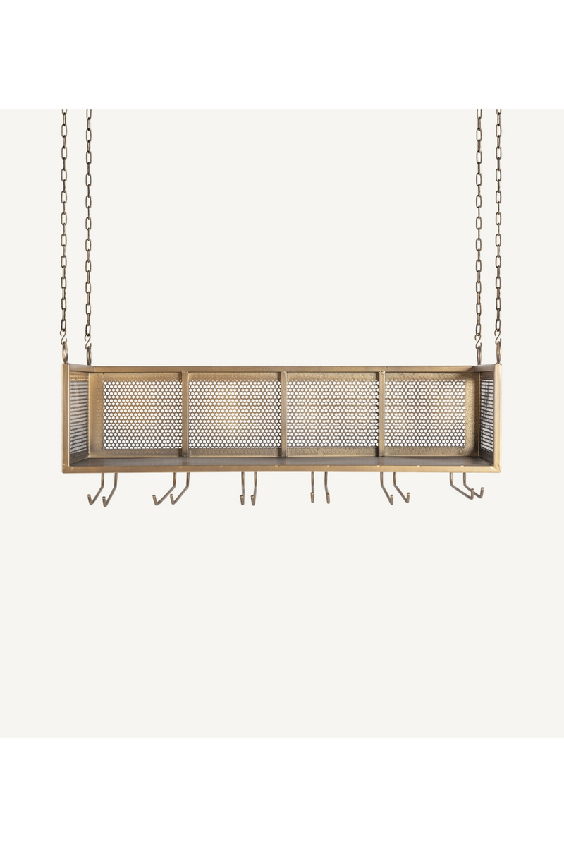 Iron Hanging Bar Wine Rack | Vical Home Bretten | Oroatrade.com