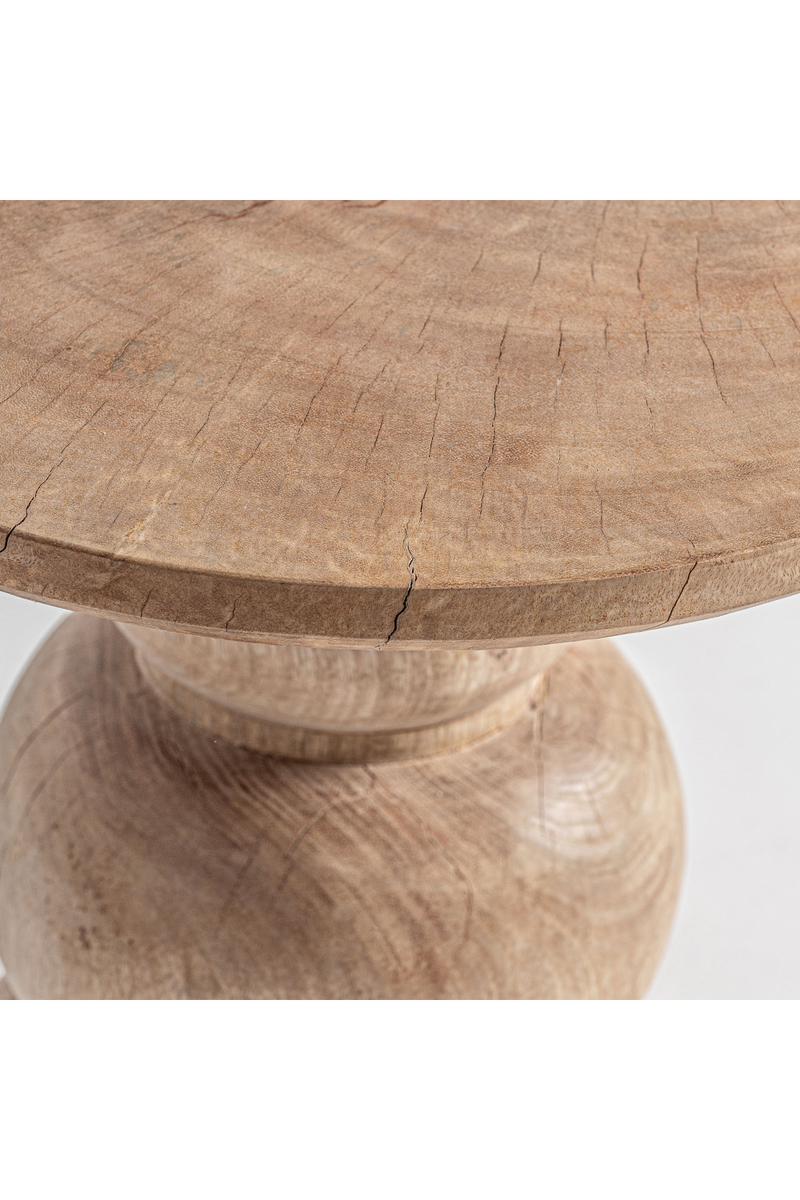 Mango Wood Round Side Table | Vical Home Rimini | Oroatrade.com