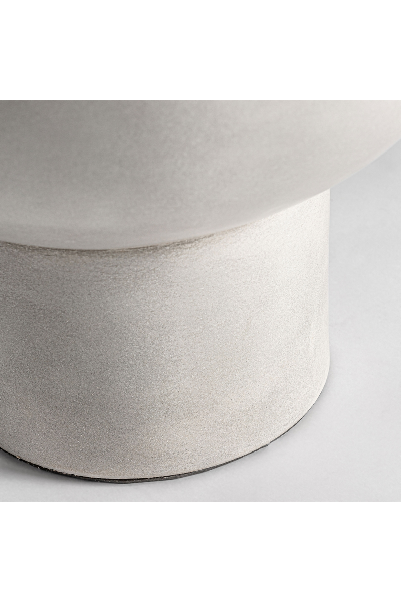 Cement Bowl-Shaped Side Table | Vical Home Telfs | Oroatrade.com